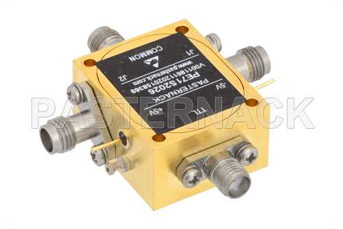 1.85mm SPDT PIN二极管开关，工作频率为100 MHz至67 GHz，高达+27 dBm