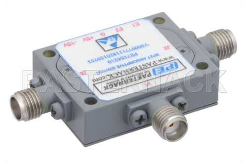 SPDT PIN二极管开关，工作频率为500 MHz至18 GHz，高达+20 dBm，SMA