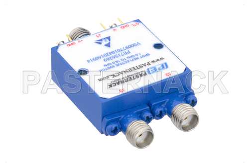 SPDT PIN二极管开关，工作频率为1 GHz至18 GHz，高达+20 dBm，SMA