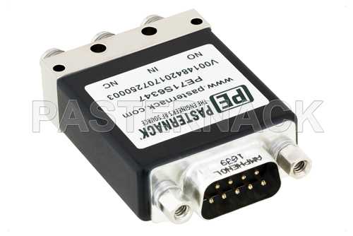 单刀双掷机电继电器故障保护开关，DC~18 GHz，可达 90W，12V，SMA
