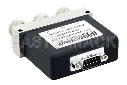单刀双掷机电继电器故障保护开关，DC~12 GHz，高达 600W，12V，N型