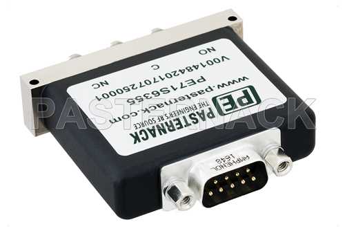 单刀双掷机电继电器故障保护开关，端接，DC~18 GHz，高达 90W，28V，SMA
