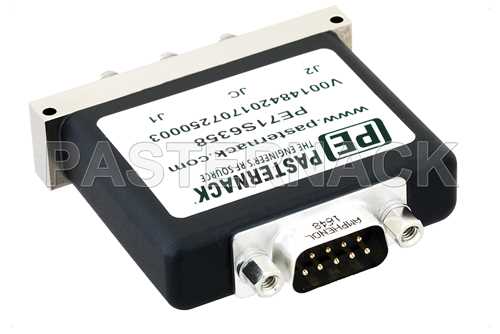 单刀双掷机电继电器闩锁开关，端接，DC~18 GHz，高达 90W，12V，SMA