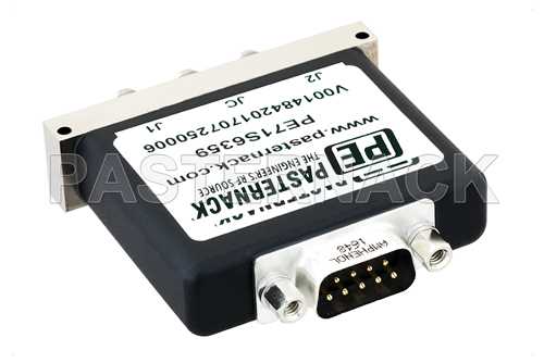 单刀双掷机电继电器闩锁开关，端接，DC~18 GHz，高达 90W，28V，SMA