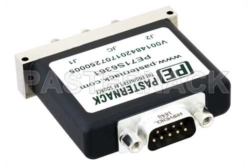 单刀双掷机电继电器闩锁开关，端接，DC~26.5 GHz，高达 90W，28V，SMA