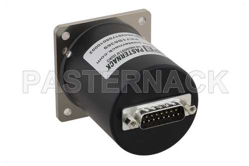 单刀四掷机电继电器常开开关，端接，DC~18 GHz，高达 90W，28V，SMA