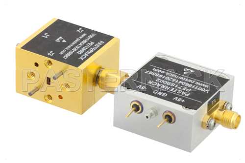 WR-12 PIN二极管单刀双掷波导开关，工作频率为60 GHz至90 GHz，E和V频段，带UG-387/U法兰