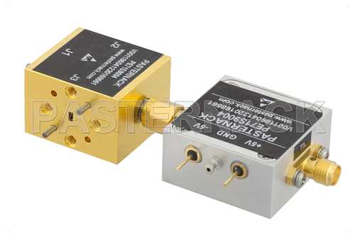 WR-10 PIN二极管单刀双掷波导开关，工作频率为75 GHz至110 GHz， W频段，带UG-387/U法兰