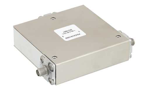 高功率环行器，隔离度18 dB，1 GHz至2 GHz，50瓦，SMA母头