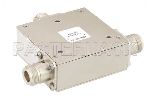 高功率环行器，隔离度20 dB，1.7 GHz至2.2 GHz，50瓦，N型母头