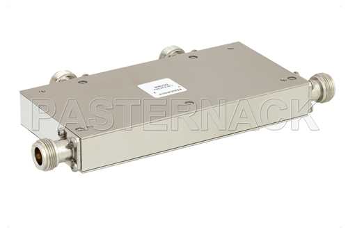 双节环行器，隔离度36 dB，1 GHz至2 GHz，10瓦，N型母头