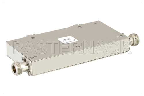 双节隔离器，隔离度40 dB，1.7 GHz至2.2 GHz，10瓦，SMA母头