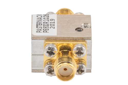 隔离器，隔离度20 dB，8 GHz至12 GHz，10瓦，SMA母头