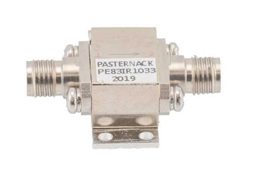 隔离器，隔离度14 dB，18 GHz至26.5 GHz，10瓦，2.92mm母头