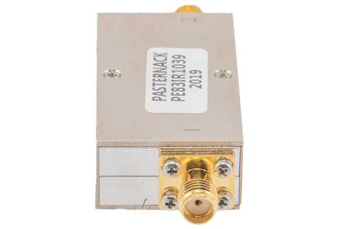 隔离器，隔离度12 dB，2 GHz至6 GHz，10瓦，SMA母头
