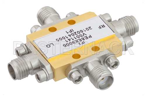 IQ混频器，工作频率为30 GHz至38 GHz，IF范围为DC ~3.5 GHz，本振功率+17 dBm，现场可更换2.92mm
