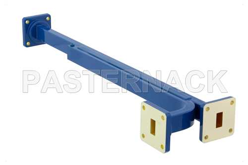 WR-51 一字宽边式波导定向耦合器，30 dB，方盖法兰，E平面耦合端口，15 GHz~22 GHz
