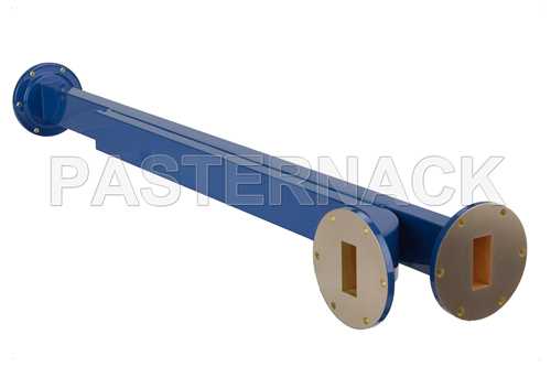 WR-137 一字宽边式波导定向耦合器，30 dB，UG-344/U圆盖法兰，E平面耦合端口，5.85 GHz~8.2 GHz