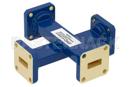 WR-42 十字交叉式波导耦合器，20 dB，UG-595/U方盖法兰，18 GHz~26.5 GHz