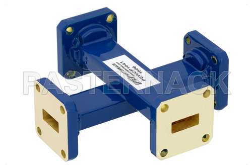 WR-42 十字交叉式波导耦合器，40 dB，UG-595/U方盖法兰，18 GHz~26.5 GHz