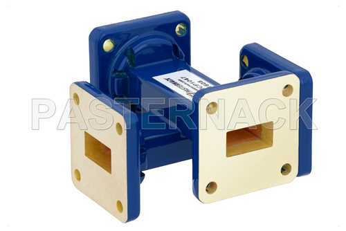 WR-62 十字交叉式波导耦合器，20 dB，UG-419/U方盖法兰，12.4 GHz~18 GHz