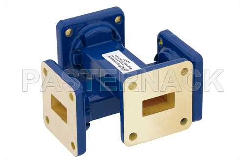 WR-62 十字交叉式波导耦合器，30 dB，UG-419/U方盖法兰，12.4 GHz~18 GHz