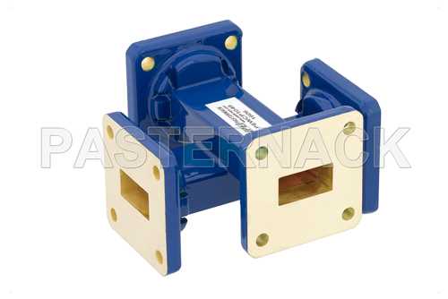 WR-62 十字交叉式波导耦合器，40 dB，UG-419/U方盖法兰，12.4 GHz~18 GHz