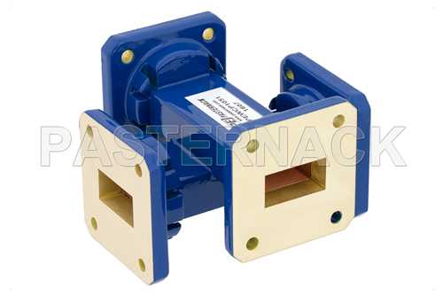 WR-75 十字交叉式波导耦合器，20 dB，方盖法兰，10 GHz~15 GHz