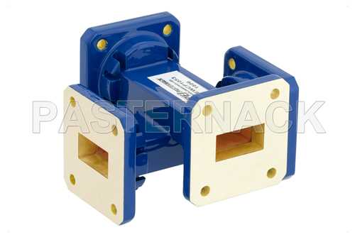 WR-75 十字交叉式波导耦合器，40 dB，方盖法兰，10 GHz~15 GHz