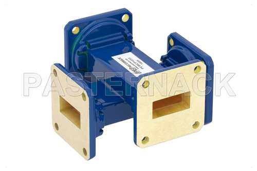 WR-90 十字交叉式波导耦合器，20 dB，UG-39/U方盖法兰，8.2 GHz~12.4 GHz