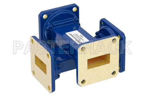 WR-90 十字交叉式波导耦合器，40 dB，UG-39/U方盖法兰，8.2 GHz~12.4 GHz