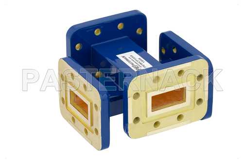 WR-90 十字交叉式波导耦合器，20 dB，CPR-90G槽面法兰，8.2 GHz~12.4 GHz
