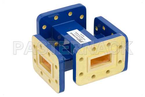 WR-90 十字交叉式波导耦合器，30 dB，CPR-90G槽面法兰，8.2 GHz~12.4 GHz