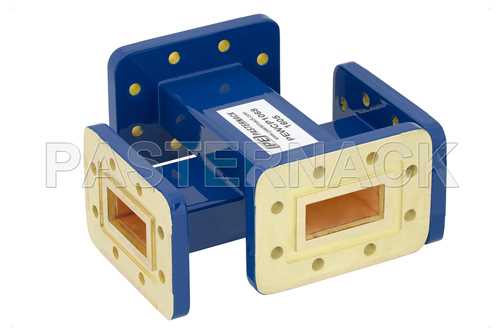 WR-112 十字交叉式波导耦合器，30 dB，CPR-112G槽面法兰，7.05 GHz~10 GHz