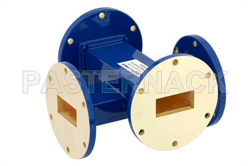 WR-137 十字交叉式波导耦合器，30 dB，UG-344/U圆盖法兰，5.85 GHz~8.2 GHz