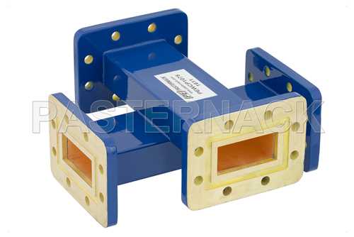 WR-137 十字交叉式波导耦合器，20 dB，CPR-137G槽面法兰，5.85 GHz~8.2 GHz