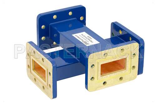 WR-137 十字交叉式波导耦合器，30 dB，CPR-137G槽面法兰，5.85 GHz~8.2 GHz