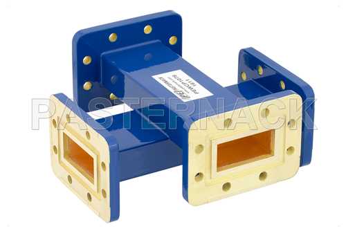 WR-137 十字交叉式波导耦合器，50 dB，CPR-137G槽面法兰，5.85 GHz~8.2 GHz