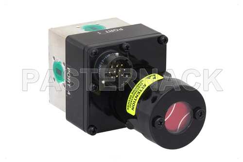 WR-28 波导机电式继电器单刀双掷闩锁开关，TTL，Ka频段，DC~40 GHz，550瓦，UG-599/U方盖法兰