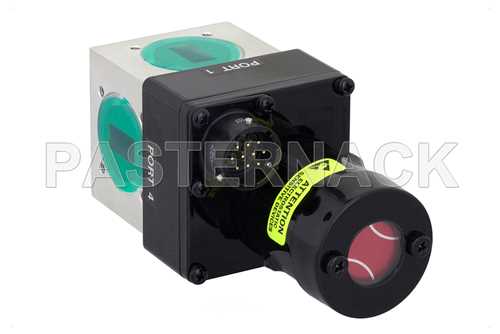 WR-62 波导机电式继电器单刀双掷闩锁开关，TTL，Ku频段，DC~18 GHz，2,000瓦，UG-419/U方盖法兰