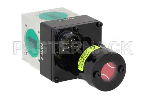 WR-75 波导机电式继电器单刀双掷闩锁开关，TTL，X、Ku频段，DC~15 GHz，3,500瓦，方盖法兰