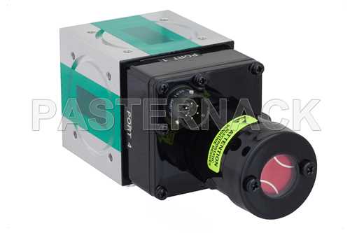 WR-112 波导机电式继电器单刀双掷闩锁开关，X频段，DC~10 GHz，7,000瓦，UG-51/U方盖法兰