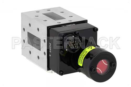 WR-137 波导机电式继电器单刀双掷闩锁开关，TTL，C频段，DC~8.2 GHz，12,000瓦，CPR-137F法兰