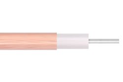 Semirigid Coax Cable 0.020 Diameter With Copper Outer Conductor