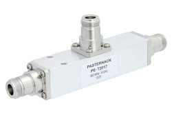 Low PIM 20 dB N Unequal Tapper from 380 MHz to 6 GHz Rated to 300 Watts