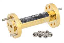 WR-10到WR-15波导转换器，UG-387/U-Mod圆盖法兰 转UG-385/U圆盖法兰，1.5英寸