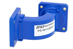 WR-112 Commercial Grade Waveguide E-Plane with UG-51/U Flange Operating from 7.05 GHz to 10 GHz