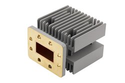 WR-159 波导负载，50 W，4.8 GHz~5.2 GHz，黄铜材质，CPR-159F法兰
