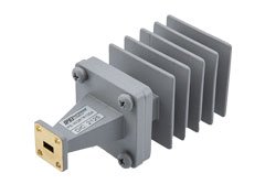 WR-28 波导负载，50 W，26.5 GHz~40 GHz，黄铜材质，UG 方盖法兰