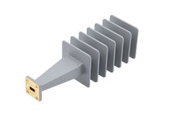 WR-28 波导负载，100 W，26.5 GHz~40 GHz，黄铜材质，UG 方盖法兰